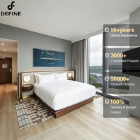Hotelmöbelhersteller Luxuriöse 5-Sterne-Schlafzimmersets King-Queen-Hotelbett Komplettpaket für Hotelzimmerausstattung
