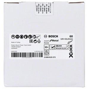 BOSCH - 2608619167 Disques abrasifs en fibre de X-LOCK R444, ø 115mm ''Expert for Metal'' - EAN 3165140960113 ABRASIVES - Product Image 2
