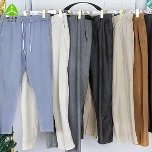 Gracer Used men cotton pants suppliers for second hand clothing ukay ukay used clothes