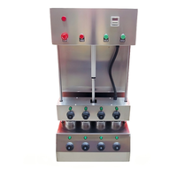 Machine à cônes FCJ professionnelle - Formeuse semi-automatique en acier inoxydable pour pizza, glace et pâte feuilletée, 60 pièces/min, moule personnalisé