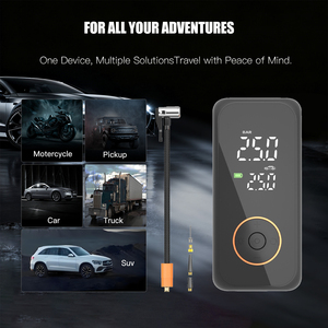 Xách tay 150 PSI Máy nén khí kỹ thuật số đo áp suất tự động shut-off nhanh Lạm Phát cho xe ô tô xe đạp xe máy-CE chứng nhận - Product Image 5