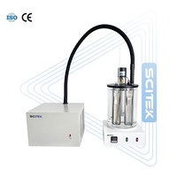 Analyseur de distillation entièrement automatique SCITEK avec écran tactile 10,4 pouces et capteur PT100 de haute qualité pour tests en laboratoire pétrolier