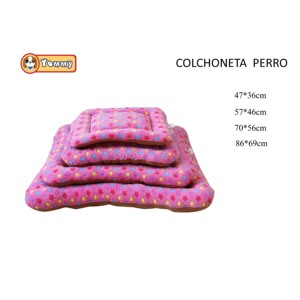 Cuccia per Cani Yommy con Stelle Rosa 47x36cm 57x46cm 70x56cm 86x69cm, Morbido Cuscino per Animali Domestici - Product Image 1