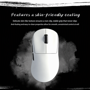 <span class=keywords><strong>เมาส์</strong></span>เกมมิ่งไร้<span class=keywords><strong>สาย</strong></span> ZORNHER ErgoFlux9 Snow Blade สีขาว น้ำหนักเบา รองรับสามโหมด ใช้เซ็นเซอร์ PAW3950 ความละเอียด 8K แบตเตอรี่คู่ ออกแบบตามหลักสรีรศาสตร์ สำหรับมือขวา - Product Image 2