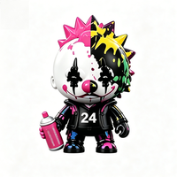 Figurine d'art promotionnelle personnalisable en PVC et ABS, Clown Chaos, boîte mystère, 8 cm, à collectionner pour garçons de 14 ans et plus