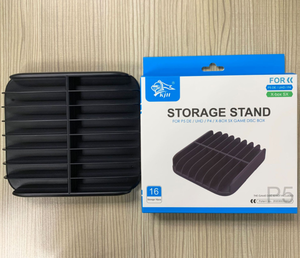 Support de jeu 16 en 1 Boîte de rangement de disque Support pour <span class=keywords><strong>PS5</strong></span>/<span class=keywords><strong>PS4</strong></span>/Xbox Series X Accessoires Boîtier de support de <span class=keywords><strong>CD</strong></span> - Product Image 6