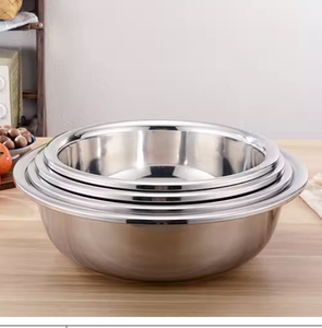 DFJYB01 Bol mélangeur rond pour cuisine et maison, en acier inoxydable SUS 201 SUS 304, grand modèle, fabriqué en Chine, accessoires - Product Image 3
