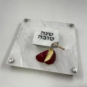 Placa Shabbos Challah em acrílico judaico personalizado ACC preço de fábrica
