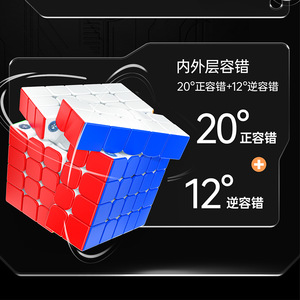 Cube Rubik magnétique GAN562M 5x5, jouet éducatif pour adolescents, lisse et adapté aux compétitions - Product Image 1