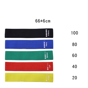 Ensemble de bandes de résistance au crochet les plus vendues, bande de yoga, bande de résistance pour la remise en forme avec <span class=keywords><strong>valeur</strong></span> d'élasticité imprimée et cercle pour les fessiers - Product Image 2