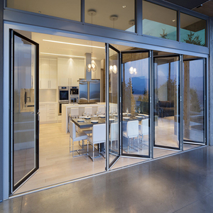 Usine Chine Prix bas <span class=keywords><strong>Porte</strong></span> vitrée intérieure en plastique à deux volets <span class=keywords><strong>Installation</strong></span> facile Portes pliantes à cadre en pvc <span class=keywords><strong>pour</strong></span> maisons d'hôtel - Product Image 6