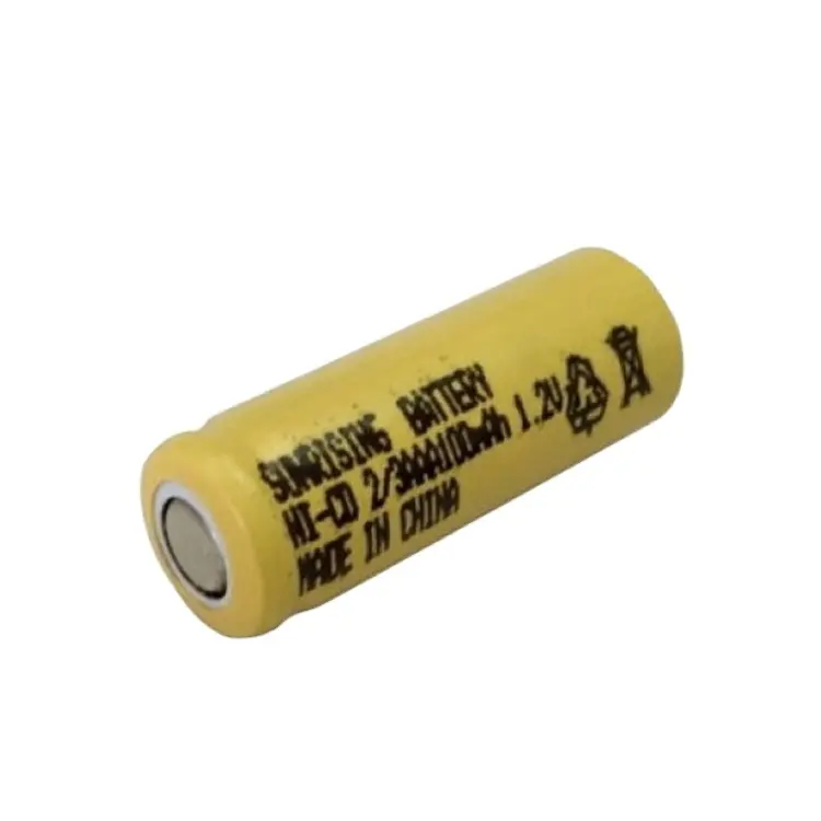 Nicd 2/3 Baterai Isi Ulang Aaa 100Mah 1.2V