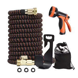 Manguera de Alta Presión para Lavado de Autos, 25-100 Pies, Cable de Limpieza, Extensión de Pistola de Agua, Manguera Telescópica para Jardín y Auto - Product Image 1