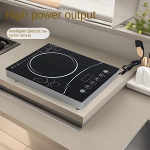 เตาไฟฟ้าสแตนเลสแบบหัวเดียว 2000 วัตต์ เตาอินฟราเรด เตาแม่เหล็กไฟฟ้า ใช้แบตเตอรี่ ใช้งานด้วยมือ รองรับภาษาดัตช์ - Product Image 2