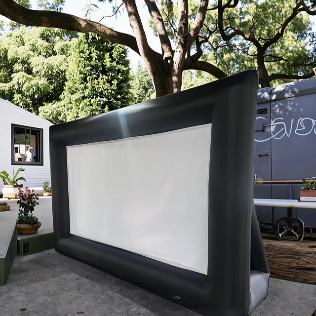 Commercial Grade High Quality Waterproof Inflatable Movie Screen-Customized Foldable Easy Setup for Outdoor Mobile Cinema