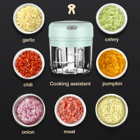 Mini presse-ail électrique, broyeur de légumes pour cuisine, ail écrasé, gingembre écrasé, piment