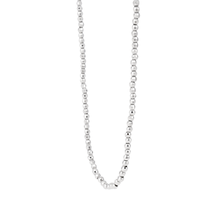 Collar de Cadena Gruesa Ajustable Radiante con Corte Láser en Platino Pt950 Blanco, Joyería de Regalo Unisex Brillante, Lujosa y Minimalista - Product Image 6