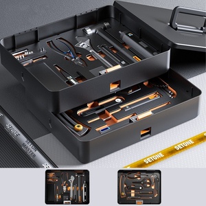 College Student Basic Home Repair Tool Kit with Stainless Steel Combination OEM Customizable Includes <b>Case</b> for Household Use - Product Image 5