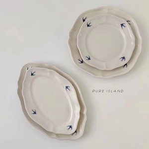 Marca JFY, logotipo pintado a mano ecológico, <span class=keywords><strong>vajilla</strong></span> <span class=keywords><strong>de</strong></span> <span class=keywords><strong>porcelana</strong></span> japonesa moderna, 6 pulgadas, 7 pulgadas, 9 pulgadas, hoteles antiguos para hogares - Product Image 2
