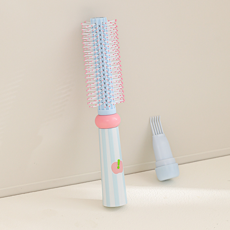 Brosse à boucler dopaminée [Bleu Ciel]