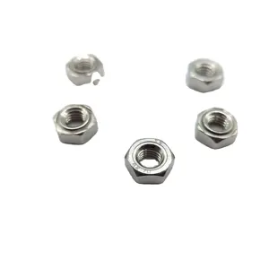 Hexagon Weld Nuts Din 929 Standard Projection Spot Hex Weld Nuts Threaded Hexagon Welding auf Nut Stainless Steel Grade Standard