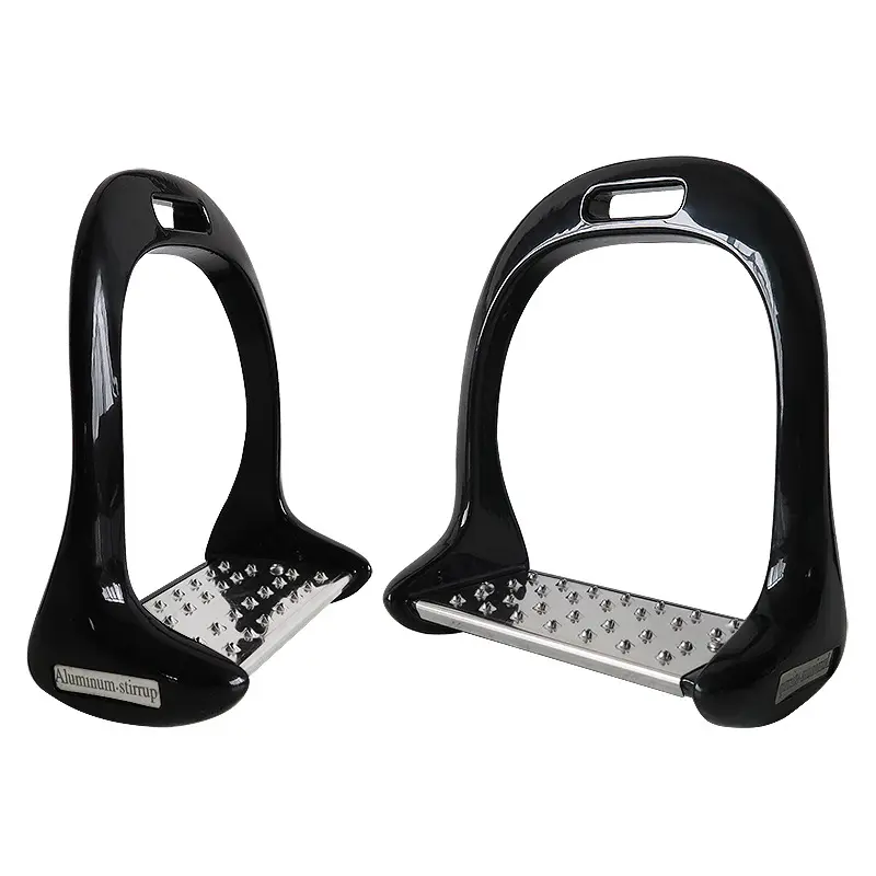 Hot Sell Water Proof Stainless Steel Stirrup With Rubber Non-slip Mat Horse Riding Equipment