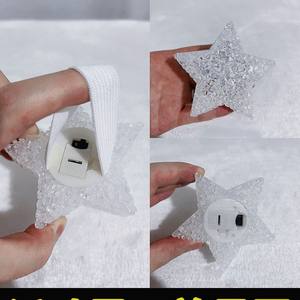 8cm 10cm 15cm 20cm el tutma elektronik yıldız bileklik lamba dans performansı beyaz yıldız sahne sahne dekorasyon atmosfer ışığı - Product Image 4