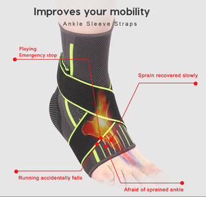Attelle de cheville respirante en tissu pour la course, la marche, la <span class=keywords><strong>boxe</strong></span>, le fitness, la sécurité, le football et le soutien des ligaments – Vente en gros - Product Image 6