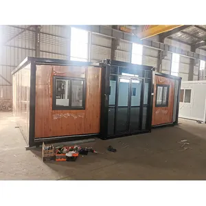 40ft prefab large luxury shipping expandable container homes with bathroom modular mobile house apartment