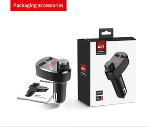Transmisor FM Estéreo G13 Portátil con Doble USB <span class=keywords><strong>para</strong></span> Carga Rápida en <span class=keywords><strong>el</strong></span> Auto, Reproductor MP3 WAV Multifuncional <span class=keywords><strong>para</strong></span> 5.0 - Product Image 5