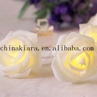 Offre Spéciale de mariage lumière décorative 1m 2m 3 m 10 20 30 50 LED light up rose fleur guirlande lumineuse pour la maison chambre décor