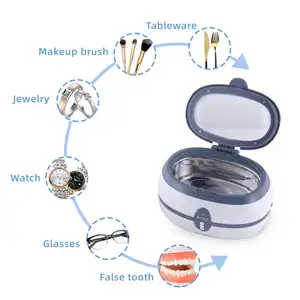 35W Krachtige Reiniger Sieraden Ring Horloge Diamant Glazen Ultrasone Machine Diepe Reiniging Tool