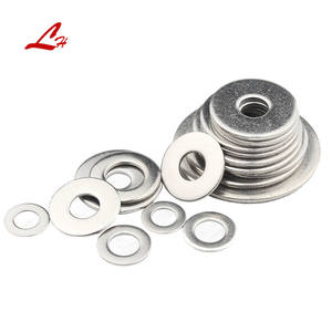 M4 M6 M8 M10 M12 M16 M20 aço inoxidável A2-70 Plain DIN125 Prendedor personalizado arruelas planas - Product Image 2