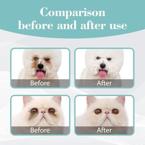 Gotas Oftálmicas para Mascotas de Marca Privada, Previenen Infecciones Oculares por Bacterias, Limpieza Suave, Cuidado Ocular para Perros y Gatos, Eliminador de Manchas de Lágrimas - Product Image 2