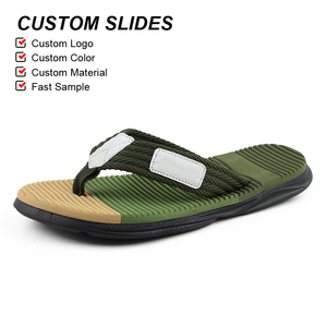 Olicom Hochwertige klassische <span class=keywords><strong>Hawaii</strong></span> Flip Flops Herren Sandalen Komfort Gurtband Obere EVA Arch Support Sohle Hausschuhe Sommer Flip Flops - Product Image 2