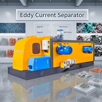 Separator Arus Eddy Efisiensi Tinggi untuk Dijual, untuk Pemisahan Aluminium, Tembaga, Limbah Konstruksi, Limbah Elektronik, dan Scrap