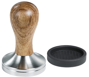 Oferta Especial: Tamper de Café con Mango de Madera, 51mm, 53mm, 58mm, de Acero Inoxidable para Espresso - Product Image 1