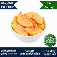 OEM Gedroogd Fruit Gefreeze-droogde Papaya Knapperige Tropische Fruitsnack |   Lange houdbaarheid OEM bulk levering gedroogde groenten