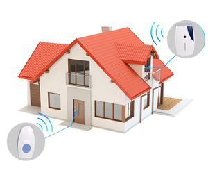 Sonnette <span class=keywords><strong>sans</strong></span> <span class=keywords><strong>fil</strong></span> facile à utiliser, sonnette étanche, <span class=keywords><strong>sans</strong></span> <span class=keywords><strong>fil</strong></span>, Kit 36 carillons, <span class=keywords><strong>longue</strong></span> portée pour usage domestique - Product Image 5