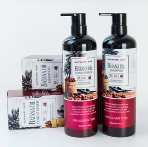 Ensemble Shampooing et Après-Shampooing à l'Huile de Batana Hydratant et Nourrissant en Profondeur de la Marque Wayward Hair - Product Image 1