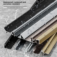 Profilés en aluminium pour portes et fenêtres, système de construction architecturale intégré pour projets résidentiels et commerciaux