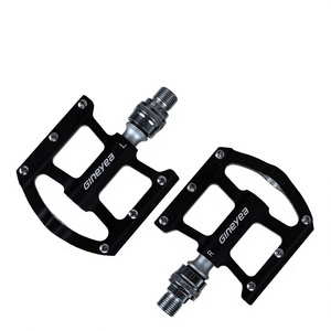 Pedales de aluminio CNC con 3 rodamientos sellados para bicicleta de carretera, bicicleta plegable, bicicleta de montaña y bicicleta urbana, venta al por mayor de fábrica. - Product Image 2