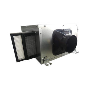 Ventilateur d'air frais à pression positive à <span class=keywords><strong>flux</strong></span> unique de 200 m³/h Système de circulation d'air pour toute la maison avec contrôleur à bouton à 3 vitesses - Product Image 2