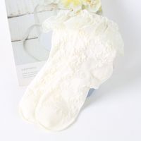 Chaussettes mi-mollet en coton respirant pour femme, style JK, tricotées, unies, printemps, été, automne