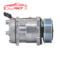 Compresseur de climatisation 12V pour NewHolland, pour Case, pour Liebherr 7H15 8PK OEM SD7H158143 84058795 WXTK242