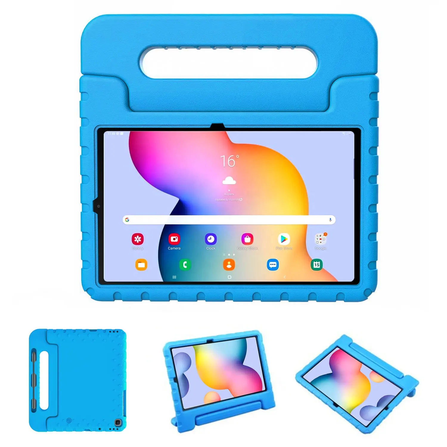 Mozuleva — étui de Protection pour enfants, étui de tablette pour Samsung Tab S6 Lite 10.4 2020 P610 P615, résistant aux chocs avec poignée de Protection