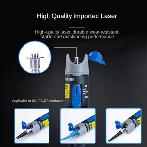 高性能VFL 30km赤色光レーザーペンハイパワー30mWドライバッテリーミニペン型光ファイバー視覚障害ロケータ - Product Image 3