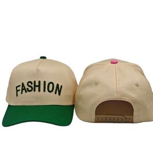 High Quality Custom a <b>Frame</b> Snapback Hat Embroidery logo Cotton Structured 5 Panel Baseball Hat - Product Image 4
