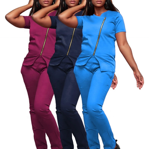 Uniformes de gommage médicaux Offre Spéciale Cherokee femmes gommage ensembles d'uniformes d'infirmière pour l'hôpital femmes uniformes ensembles de gommages - Product Image 1