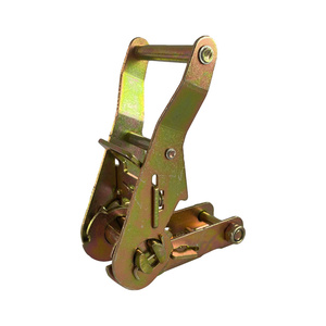 Cinghia di Fissaggio per Carichi <span class=keywords><strong>in</strong></span> Acciaio Senkang da <span class=keywords><strong>1</strong></span> <span class=keywords><strong>Pollice</strong></span> (25 <span class=keywords><strong>Millimetri</strong></span>) con Fibbia a Cricchetto, Capacità 1500 kg - Product Image 2